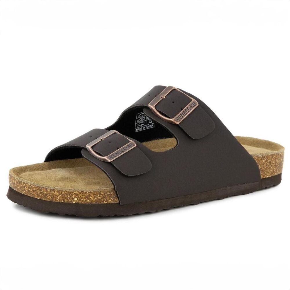 Unbranded Women's Brown and Grey Sandals